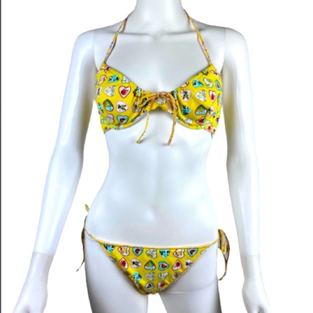 Vintage Chanel 2006 Valentine Coco Heart Bikini